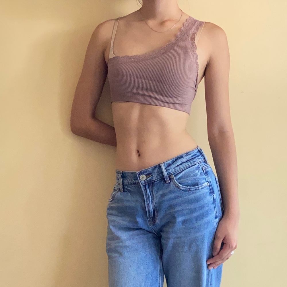 UO Out From Under Halter Lace Bralette